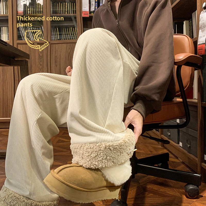 Men's Thickened Fleece Lined C - Corduroy Pant Warm recensione e prezzo