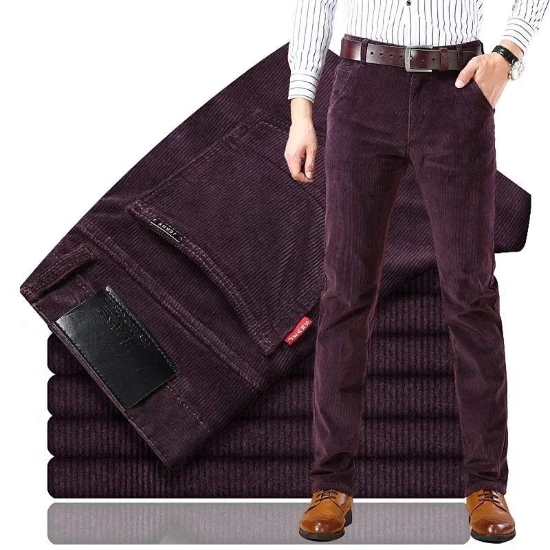 2025 Spring Autumn Men's Cordu - Corduroy Pant Warm recensione e prezzo