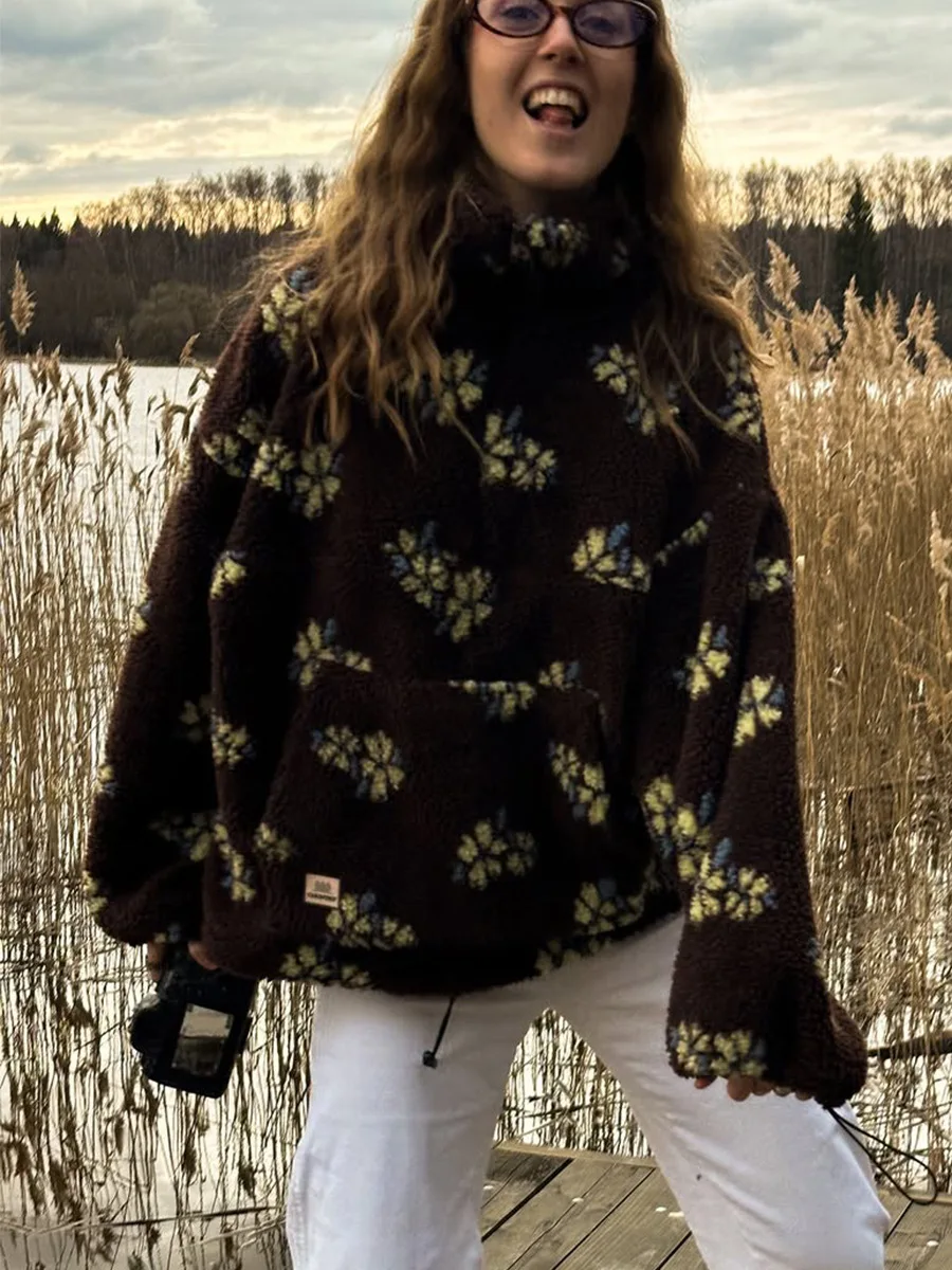 Autumn Winter Women's Sherpa F - Sherpa Hoodie Fleece recensione e prezzo