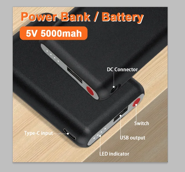 5V 5000mAh Heated Gloves Batte - Heated Vest Battery recensione e prezzo