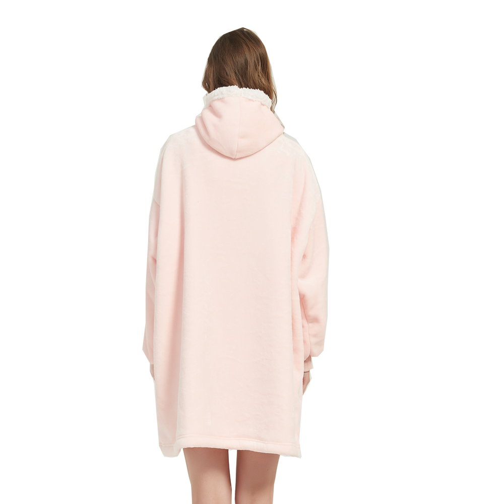 Microfiber Plush Coral Fleece  - Sherpa Hoodie Fleece recensione e prezzo
