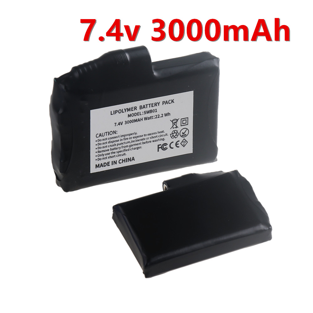 7.4V 3000mah Li-Polymer Batter - Heated Vest Battery recensione e prezzo