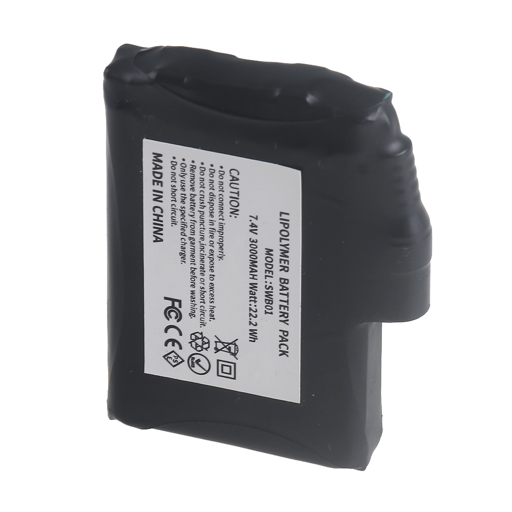 7.4V 3000mah Li-Polymer Batter - Heated Vest Battery recensione e prezzo