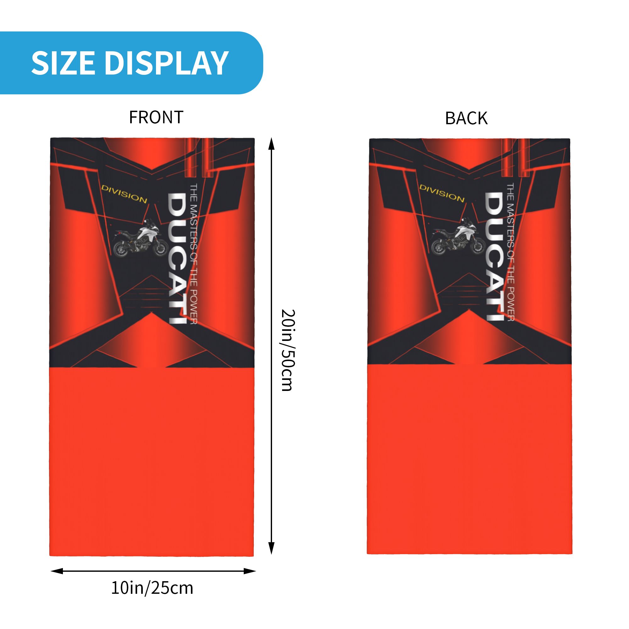 Custom Racing Sprot Ducatis  B - Neck Gaiter Fleece recensione e prezzo