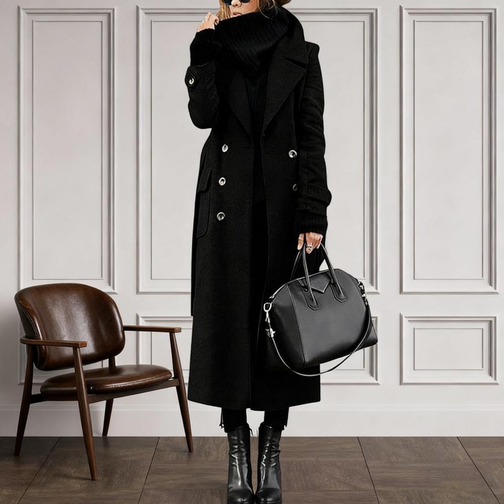 Women Coat Women's Double Brea - Wool Coat Peacoat recensione e prezzo
