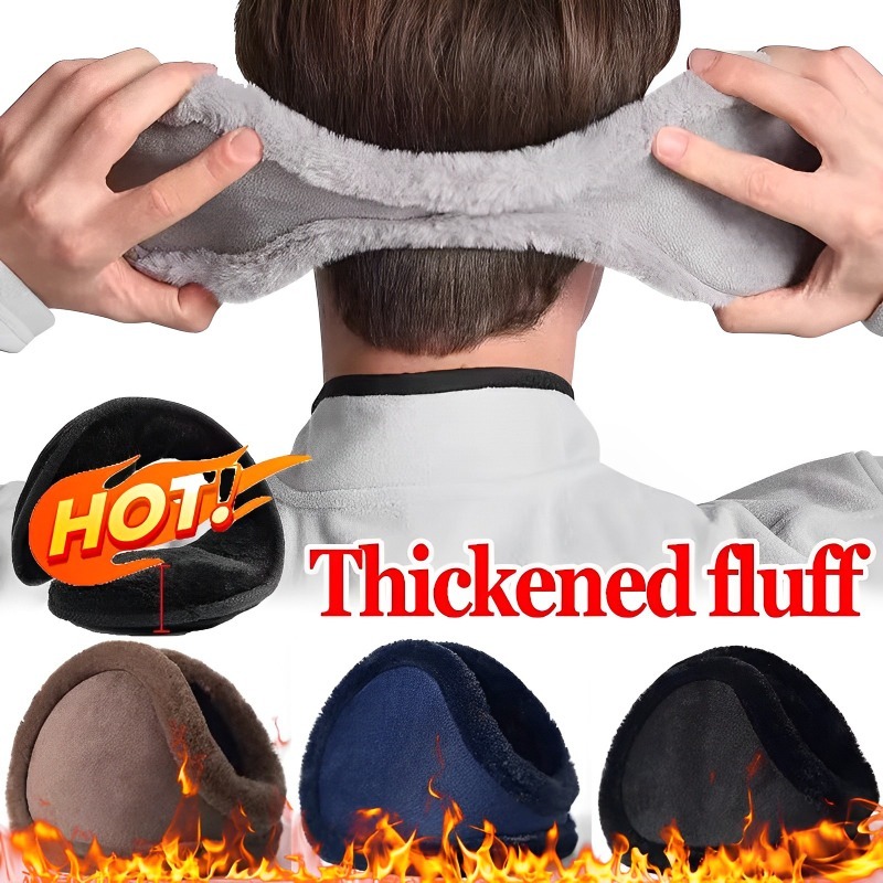 Thicken Fur Earmuffs Men Women - Winter Headband Fleece recensione e prezzo