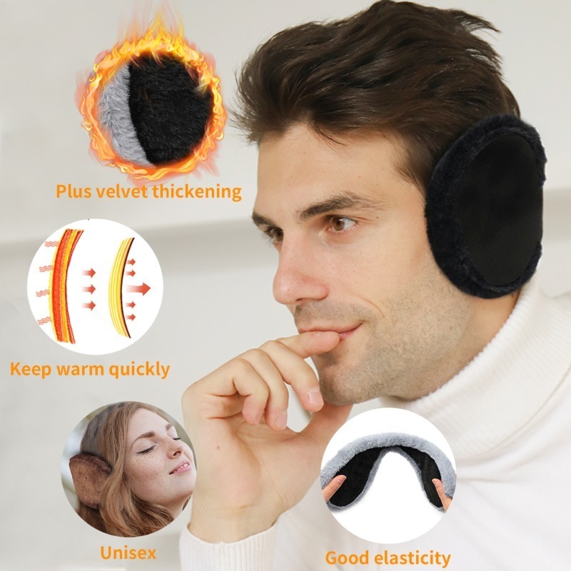 Thicken Fur Earmuffs Men Women - Winter Headband Fleece recensione e prezzo