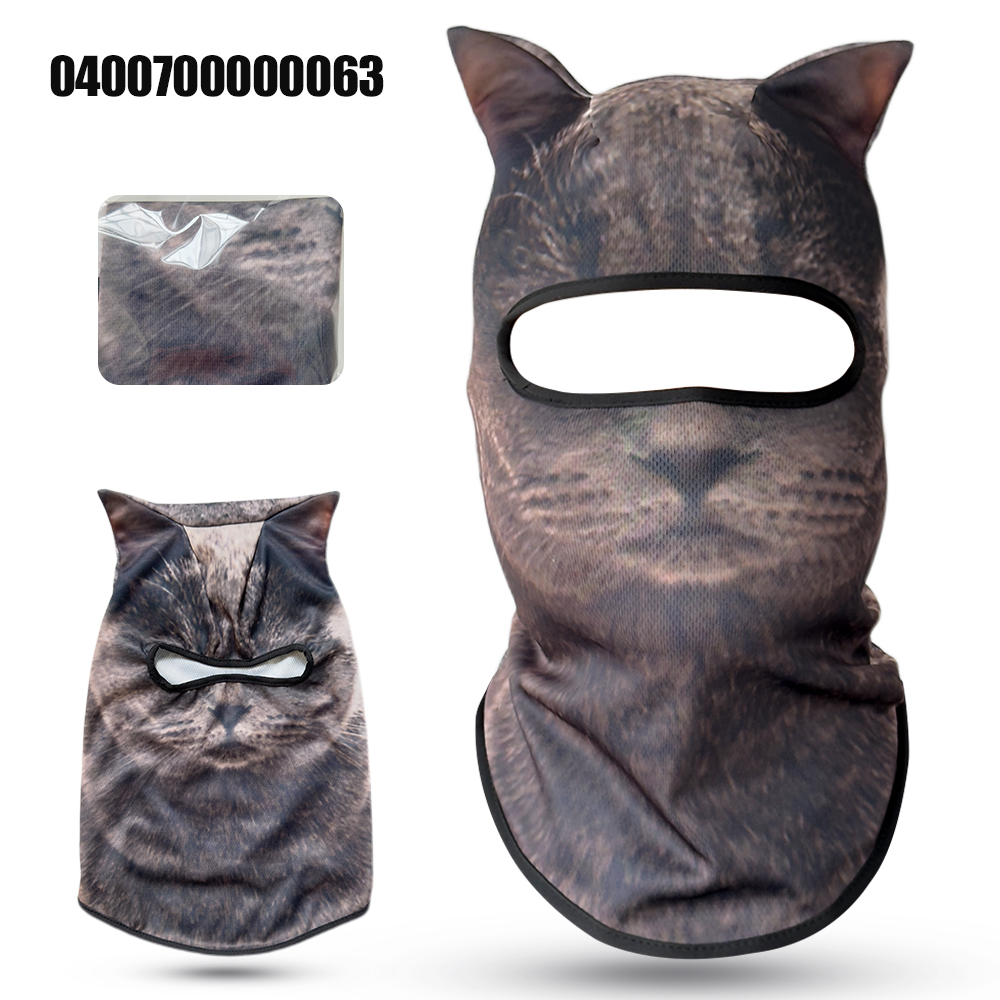3D cat animal skiing Balaclava - Balaclava Ski Mask recensione e prezzo