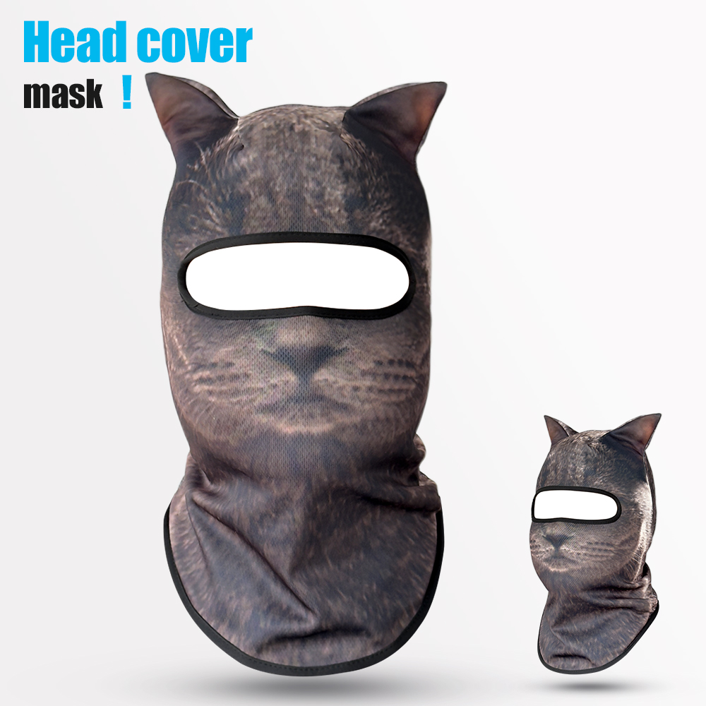 3D cat animal skiing Balaclava - Balaclava Ski Mask recensione e prezzo