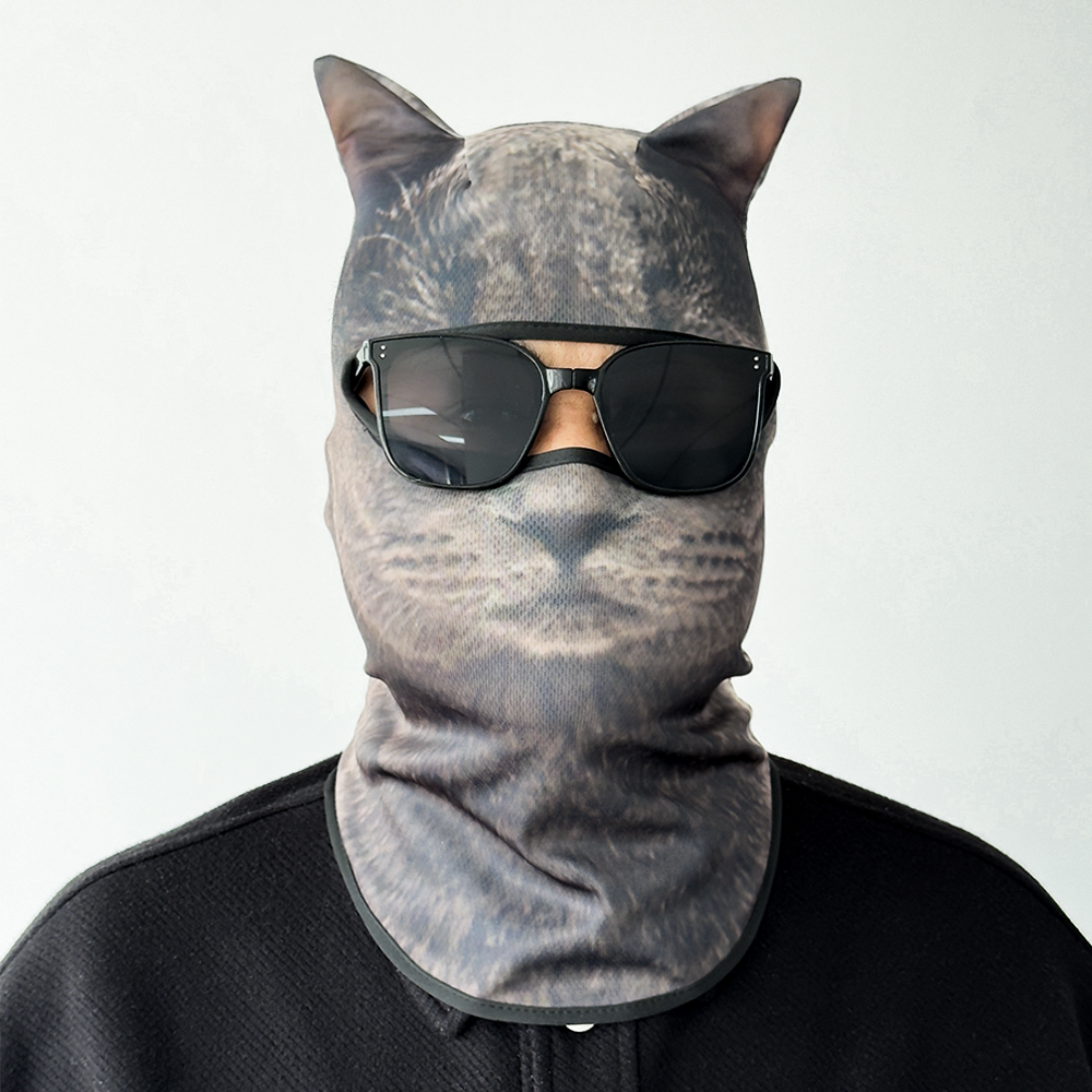 3D cat animal skiing Balaclava - Balaclava Ski Mask recensione e prezzo