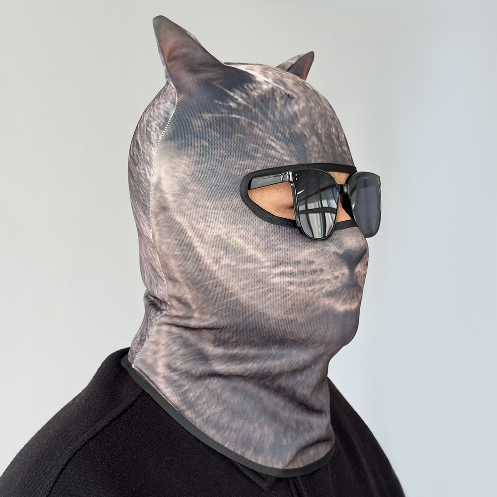 3D cat animal skiing Balaclava - Balaclava Ski Mask recensione e prezzo