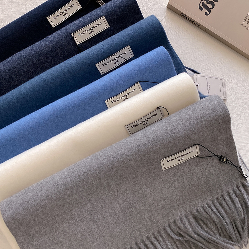 2024 Winter Wool Scarf For Wom - Cashmere Pashmina Wrap recensione e prezzo