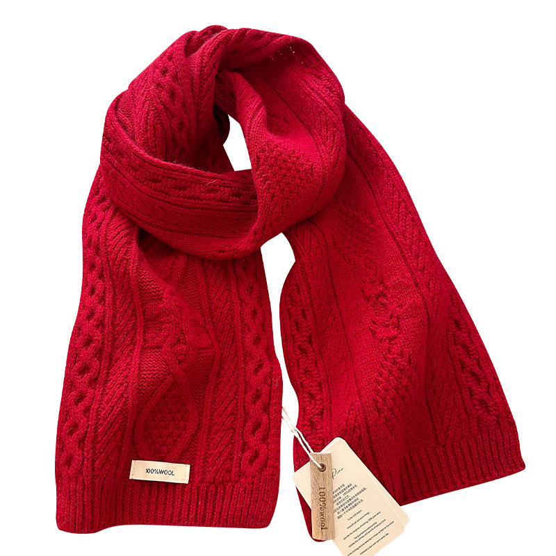 Luxury 100% Wool Scarf Women M - Shawl Wrap Winter recensione e prezzo