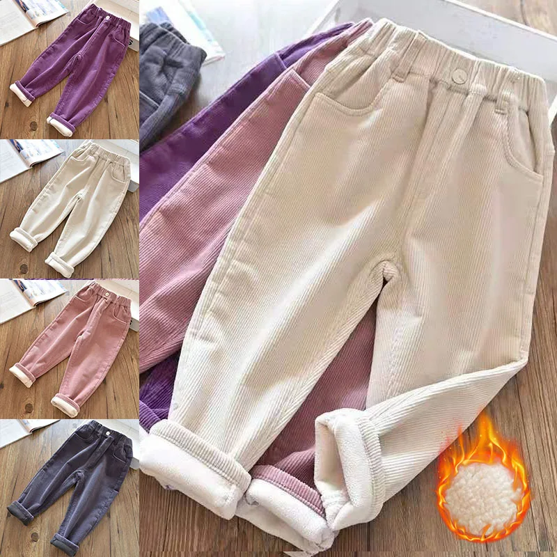 Velvet Lined Corduroy Kids Har - Corduroy Pant Warm recensione e prezzo