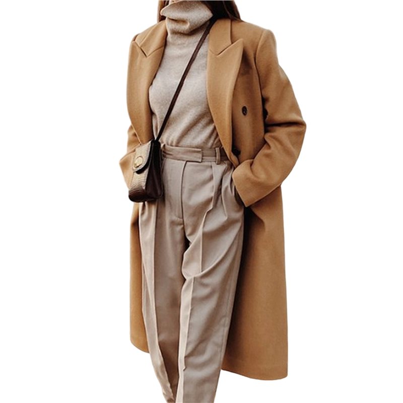 A24F-Womens Long Wool Coats Fa - Wool Coat Peacoat recensione e prezzo