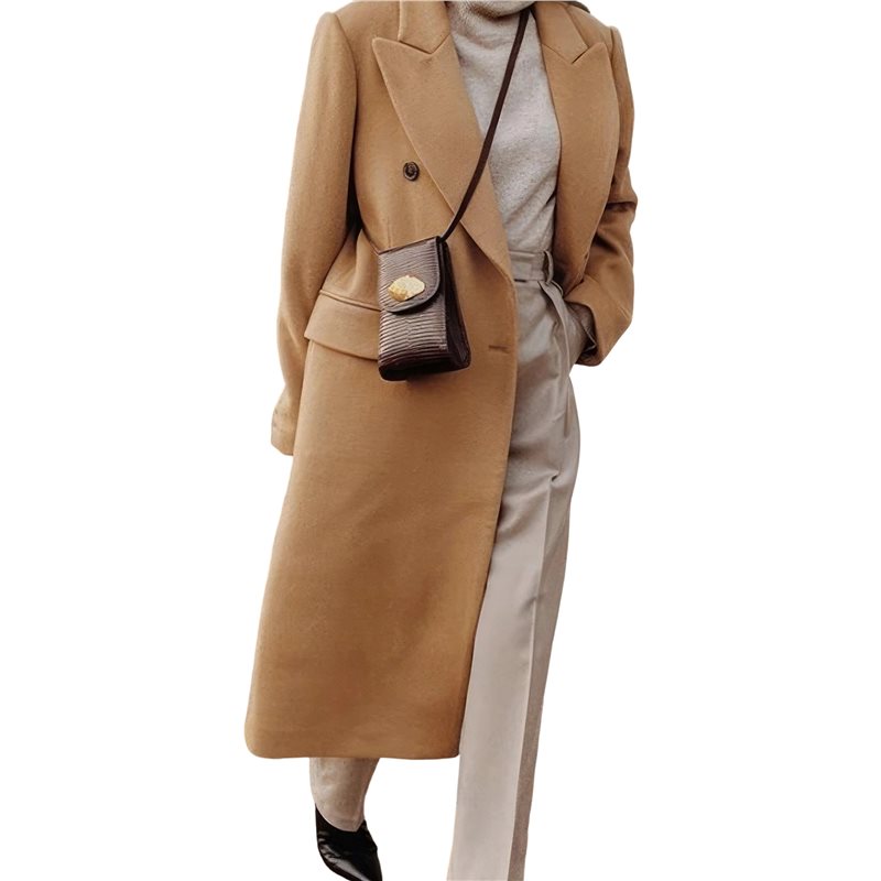 A24F-Womens Long Wool Coats Fa - Wool Coat Peacoat recensione e prezzo