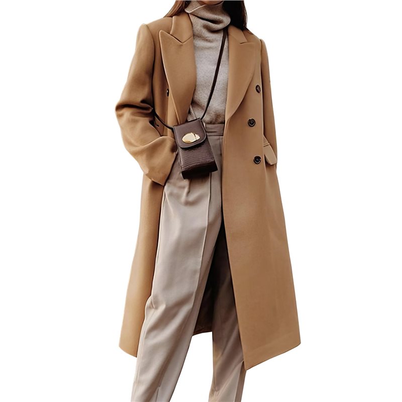 A24F-Womens Long Wool Coats Fa - Wool Coat Peacoat recensione e prezzo