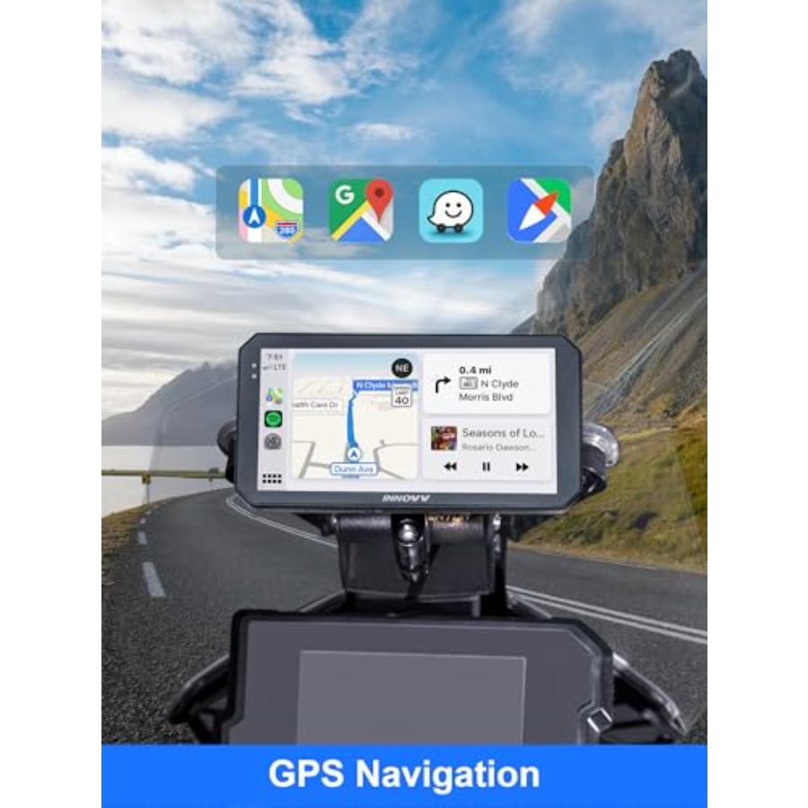 Motorcycle GPS Navigation with - Touch Screen Gloves recensione e prezzo