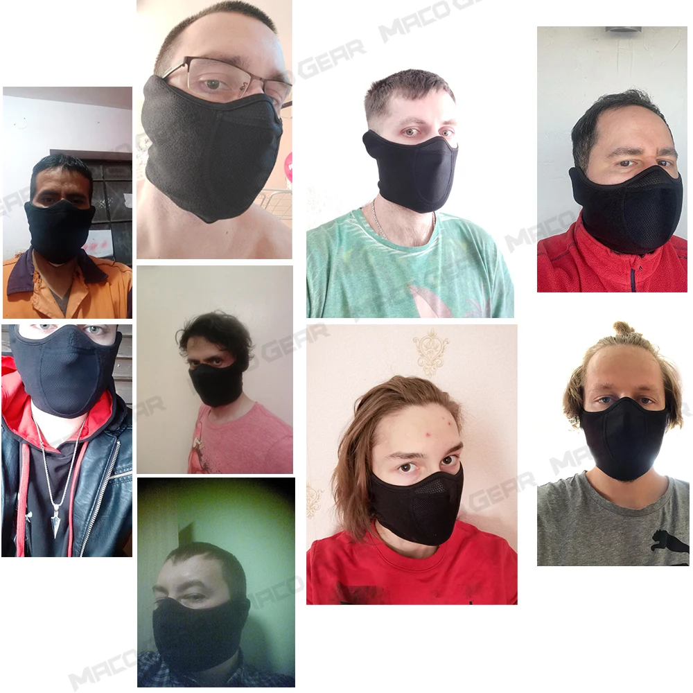Winter Neck Warmer Ear Cover F - Fleece Ear Warmer Band recensione e prezzo