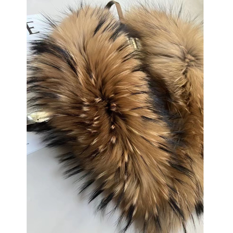 Raccoon Fur Collar Female Wint - Shawl Wrap Winter recensione e prezzo