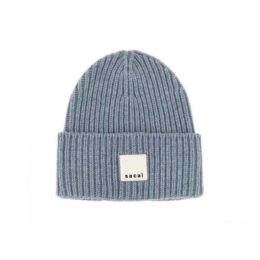 Vuu Sacai Collaborative Patchw - Knit Beanie Hat Warm recensione e prezzo