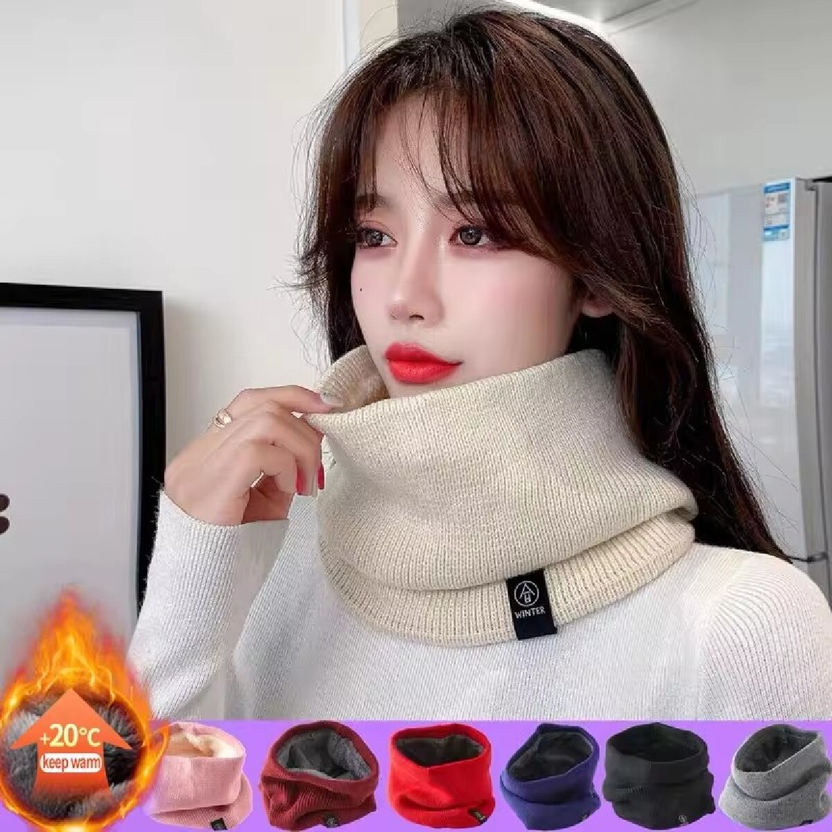 Solid Winter Plush Muffler Woo - Winter Headband Fleece recensione e prezzo
