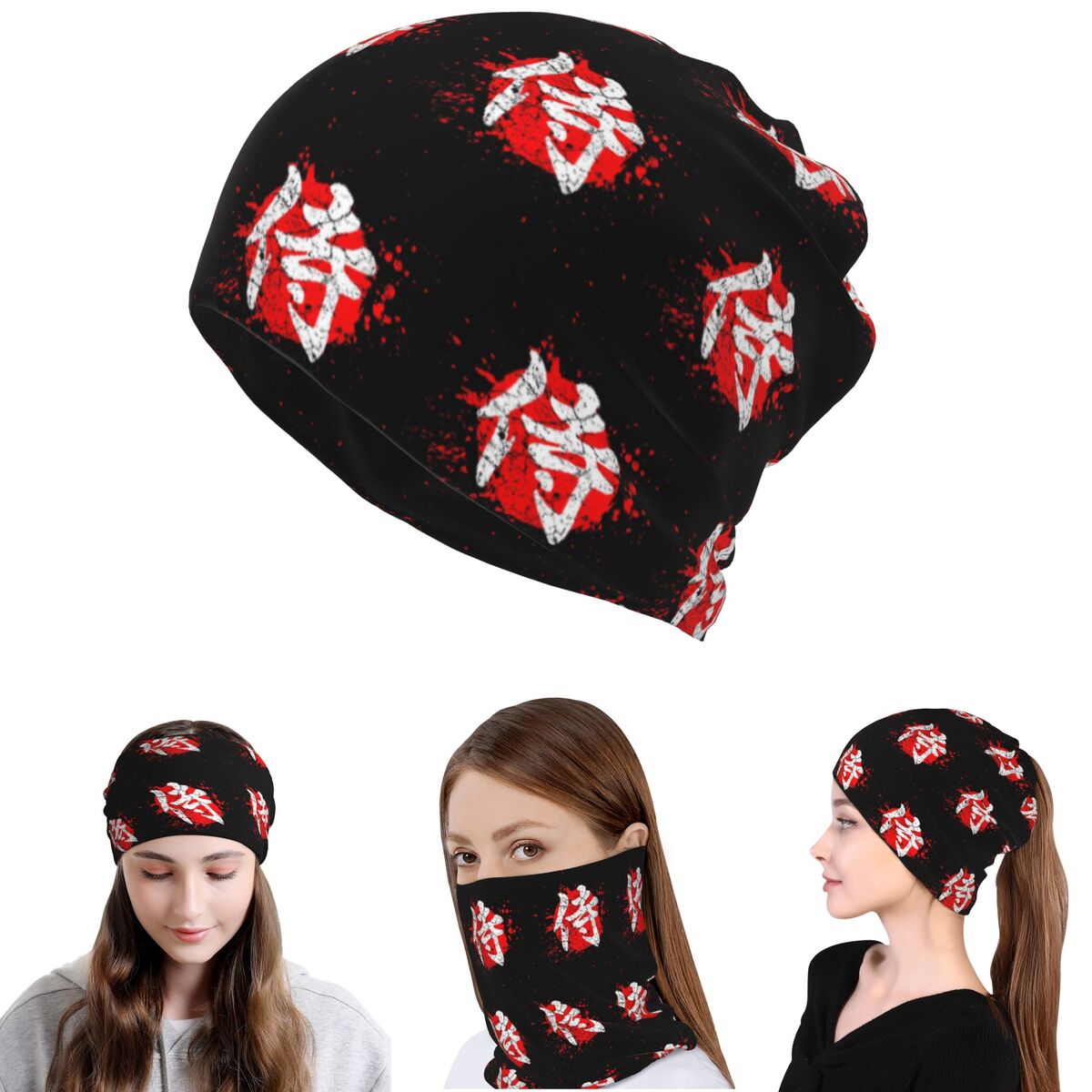 Japanese Bushido Samurai Chara - Knit Beanie Hat Warm recensione e prezzo