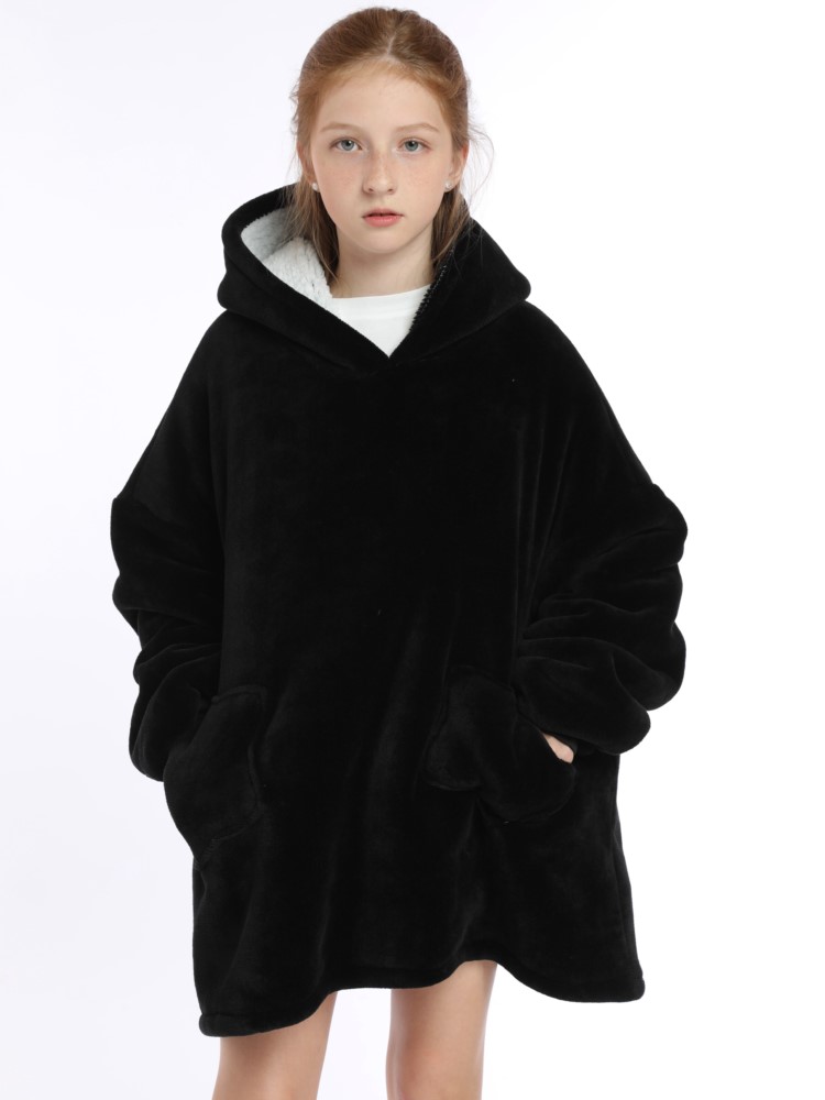 Winter Sherpa Blanket Teens Ho - Sherpa Hoodie Fleece recensione e prezzo