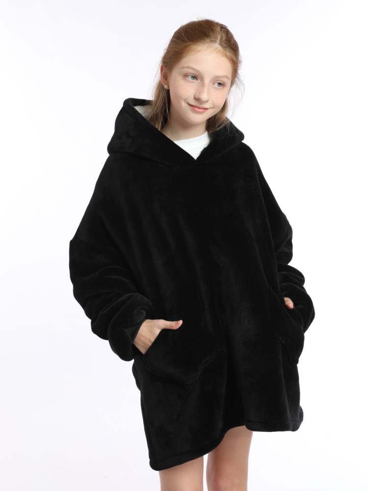 Winter Sherpa Blanket Teens Ho - Sherpa Hoodie Fleece recensione e prezzo