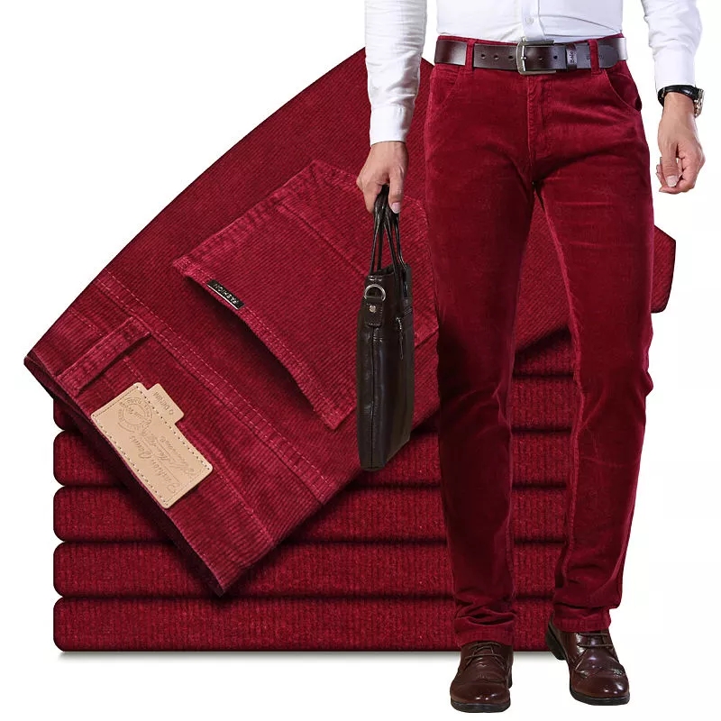Autumn Winter Men`s Thick Warm - Corduroy Pant Warm recensione e prezzo