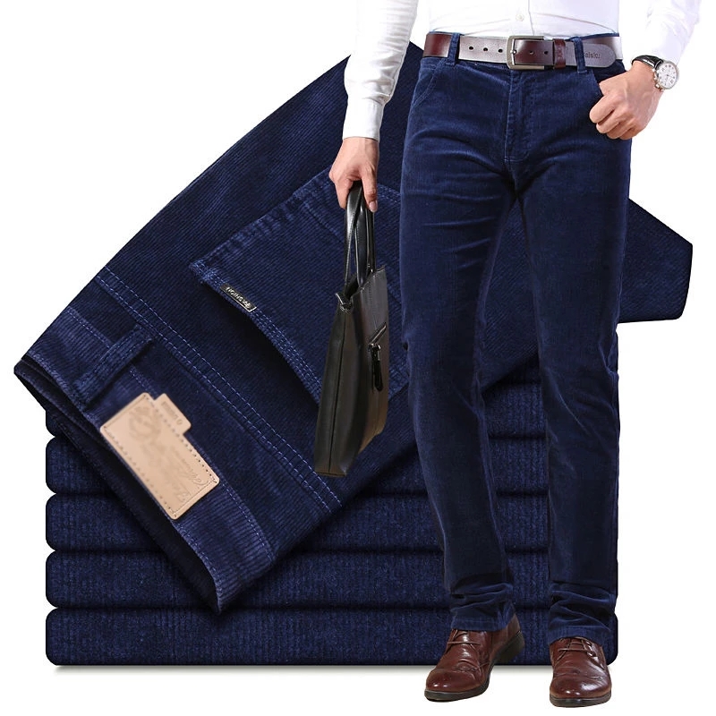 Autumn Winter Men`s Thick Warm - Corduroy Pant Warm recensione e prezzo