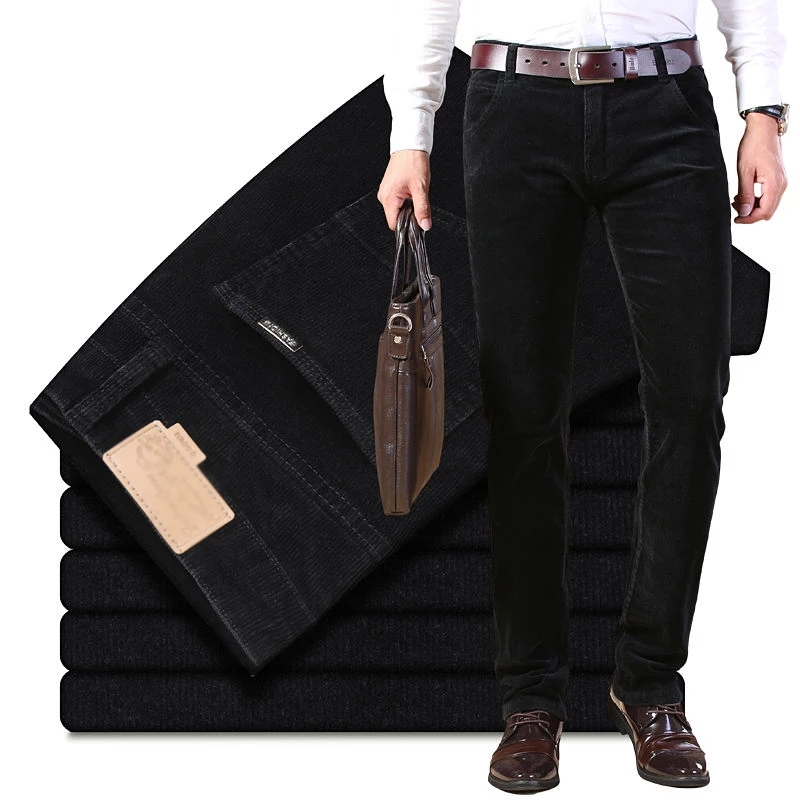 Autumn Winter Men`s Thick Warm - Corduroy Pant Warm recensione e prezzo