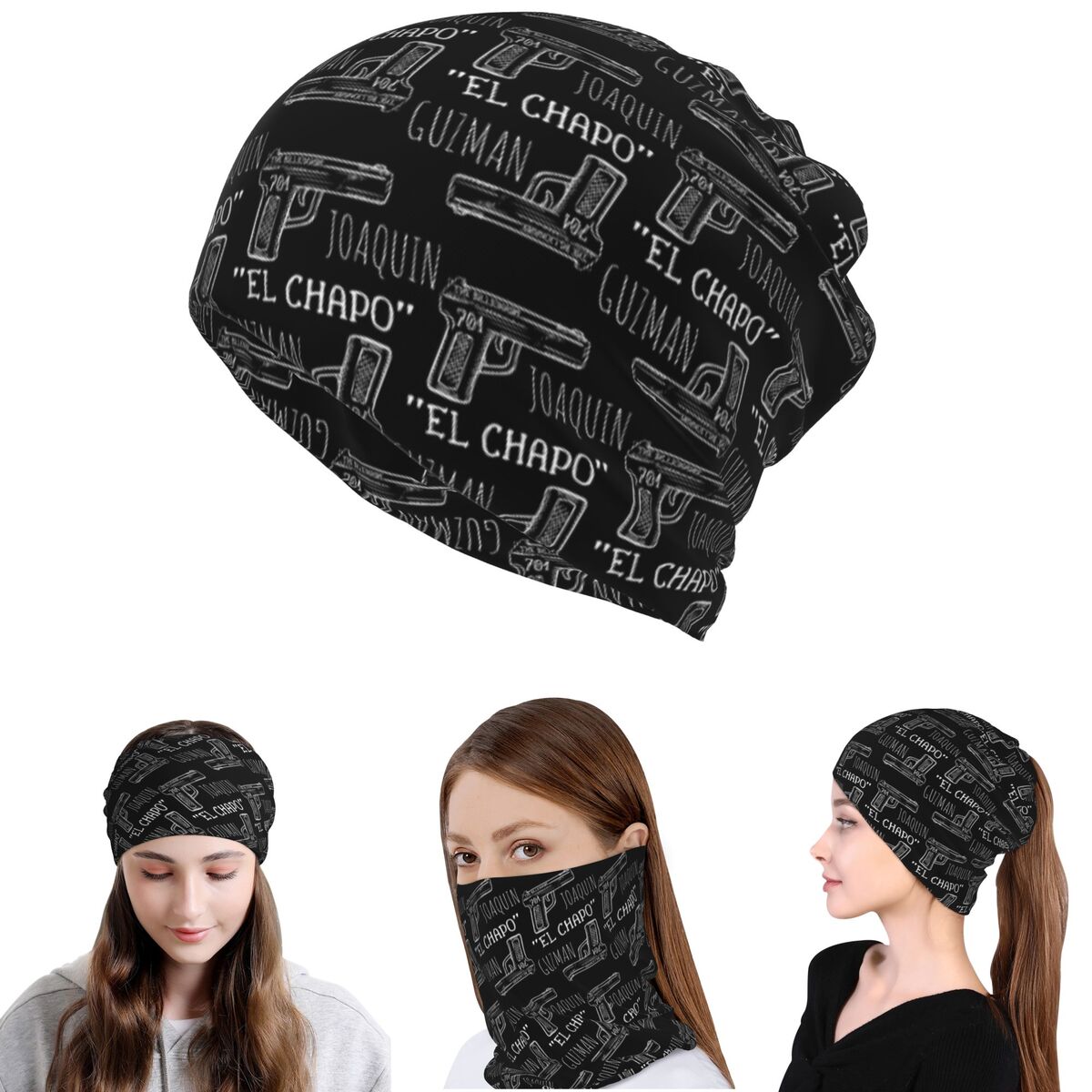 Joaquin El Chapo Guzman Narcos - Knit Beanie Hat Warm recensione e prezzo